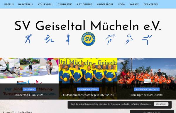Vorschau von www.svgeiseltal.de, SV Geiseltal Mücheln e.V.