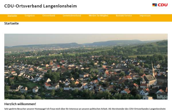 Vorschau von cdu-langenlonsheim.de, CDU-Ortsverband Langenlonsheim