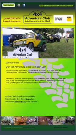 Vorschau der mobilen Webseite www.4x4acl.de, 4x4 Adventure Club Lauchhammer e.V.