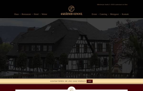 Vorschau von www.goldner-engel.de, Hotel Goldner Engel