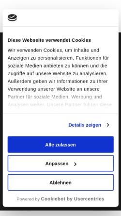 Vorschau der mobilen Webseite www.donhauser.de, Gebr. Donhauser