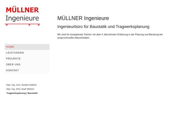 Vorschau von www.muellner-ingenieure.de, Müllner Ingenieurbüro