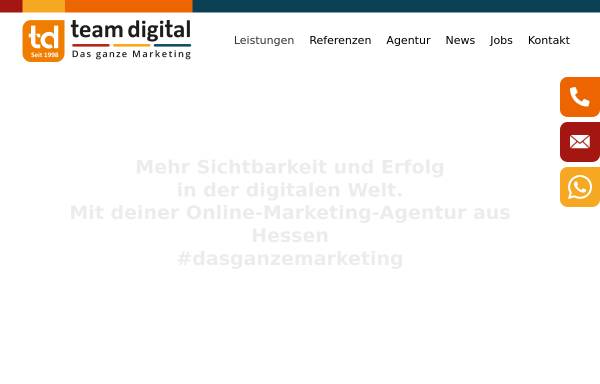 Vorschau von www.team-digital.de, Team Digital