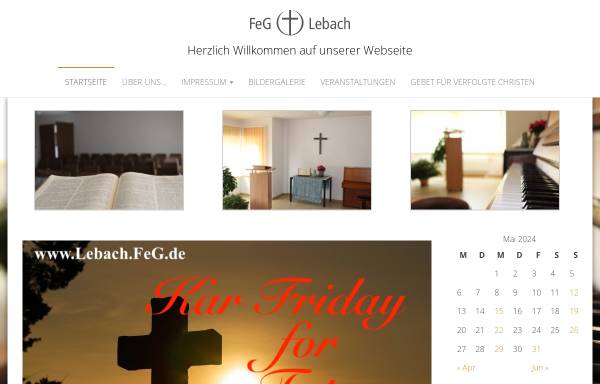 FeG Freie evangelischer Gemeinde Lebach