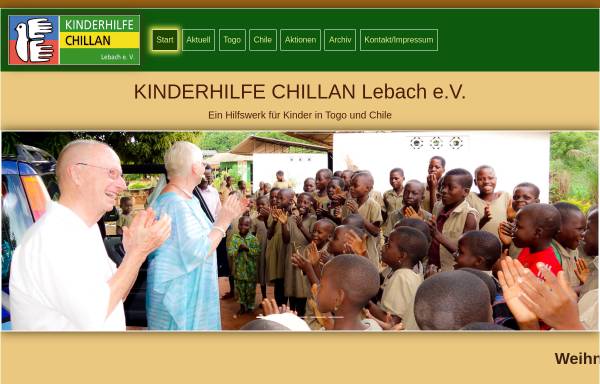 Vorschau von www.kinderhilfe-chillan.de, Kinderhilfe Chillán e.V.