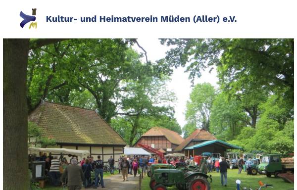 Vorschau von www.kuh-mueden.de, Kultur- und Heimatverein Müden (Aller) e.V.