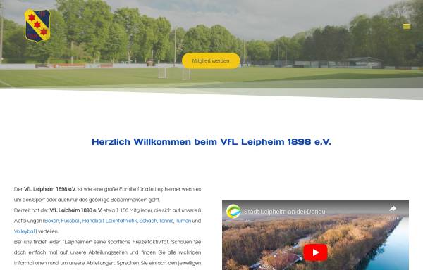 Vorschau von vfl-leipheim.de, VfL Leipheim e.V.