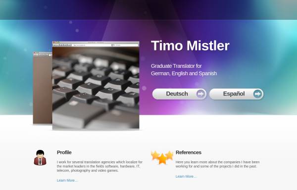 Vorschau von www.mistler.de, Timo Mistler - Übersetzungen