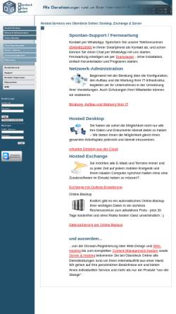 Vorschau der mobilen Webseite www.oberdieck-online.de, Oberdieck Online GmbH