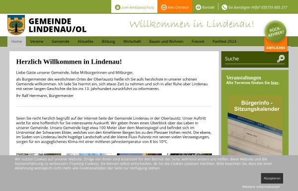 Vorschau von www.lindenau-ol.de, Lindenau