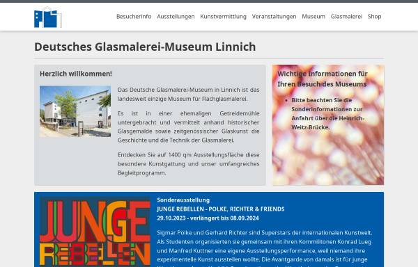 Vorschau von www.glasmalerei-museum.de, Deutsches Glasmalerei-Museum