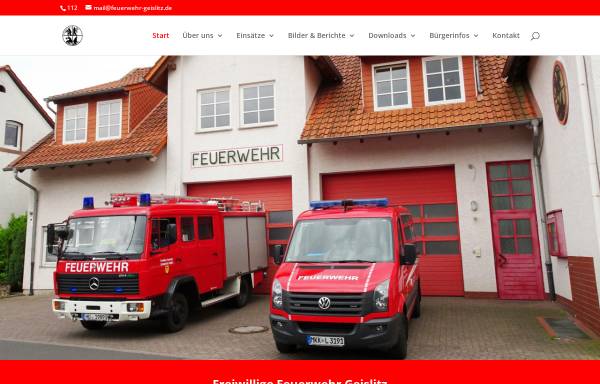 Vorschau von www.feuerwehr-geislitz.de, Freiwillige Feuerwehr Linsengericht-Geislitz