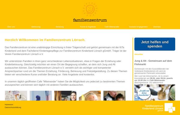 Vorschau von www.familienzentrum-loe.de, Familienzentrum Lörrach e. V.