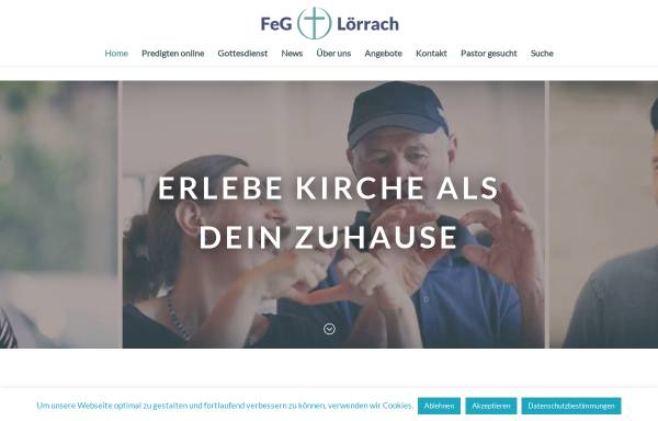 Vorschau von feg-loerrach.de, Freie evangelische Gemeinde