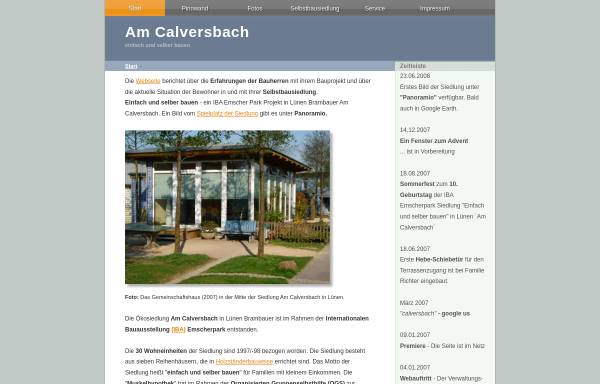 Vorschau von am-calversbach.net, Am Calversbach