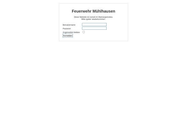 Vorschau von www.feuerwehr-muehlhausen.de, Freiwillige Feuerwehr