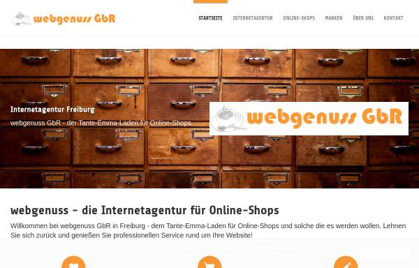 Vorschau von www.webgenuss.de, webgenuss Internetservice