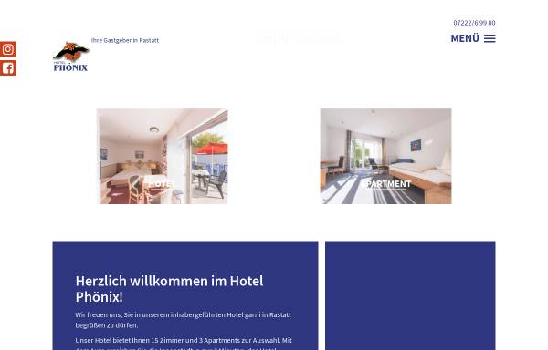 Vorschau von hotelphoenix.de, Hotel Phönix garni