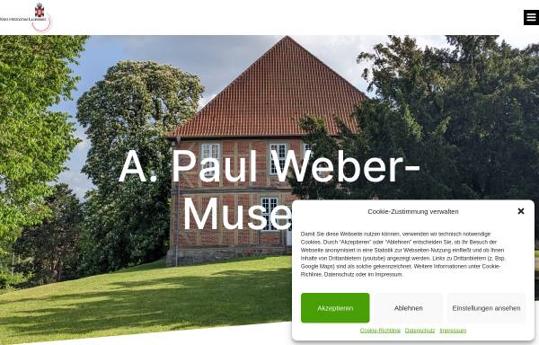 Vorschau von www.weber-museum.de, A. Paul Weber Museum