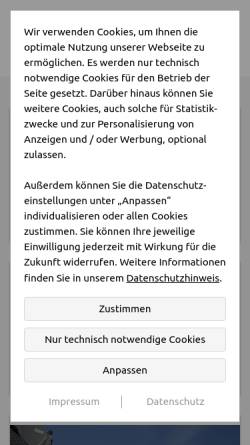 Vorschau der mobilen Webseite www.zimmerei-fussstetter.de, Fußstetter Zimmerei und Hallenbau GmbH