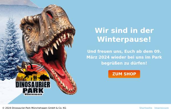 Vorschau von www.dinopark.de, Dinosaurierpark Münchehagen