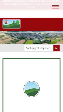Vorschau der mobilen Webseite www.reichartshausen.de, Reichartshausen