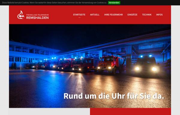 Vorschau von www.feuerwehr-remshalden.de, Freiwillige Feuerwehr Remshalden