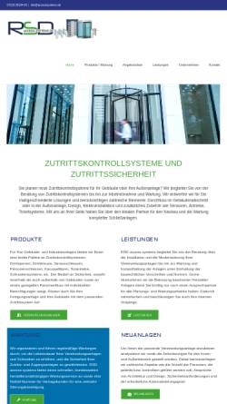 Vorschau der mobilen Webseite www.r-s-d-online.de, RSD Industriemontagen & Dienstleistungen GbR