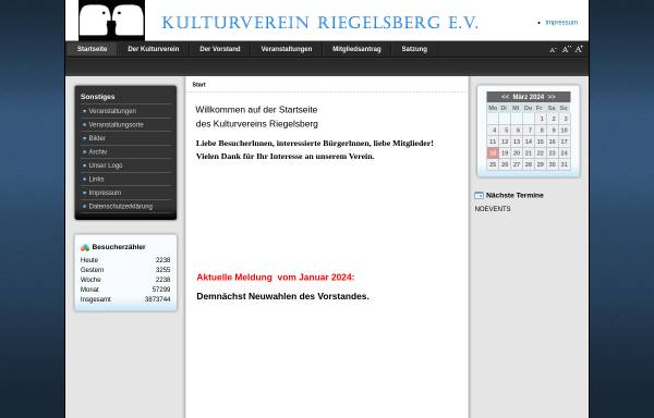 Vorschau von www.kulturverein-rgb.de, Kulturverein e.V.