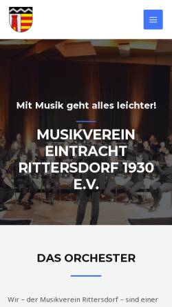 Musikverein Eintracht Rittersdorf 1930 e.V.