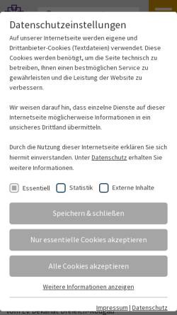 Vorschau der mobilen Webseite gockel.info, Evangelische Kirche Ober-Roden