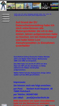 Vorschau der mobilen Webseite www.norbertkohl.de, Norbert Kohl - Messer Süßwaren