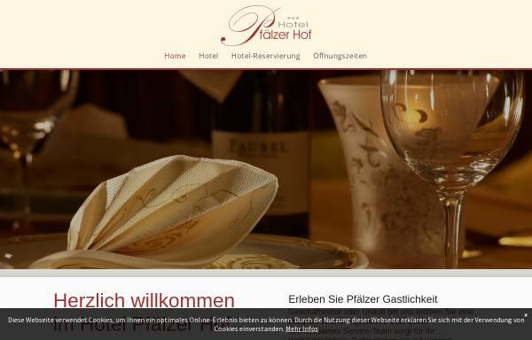 Vorschau von www.loesch-pfaelzer-hof.de, Hotel und Restaurant Pfälzer Hof