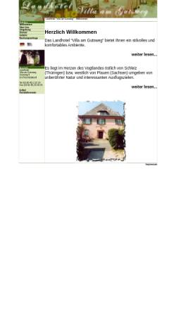 Vorschau der mobilen Webseite www.hotel-muehltroff.de, Landhotel Villa am Gutsweg