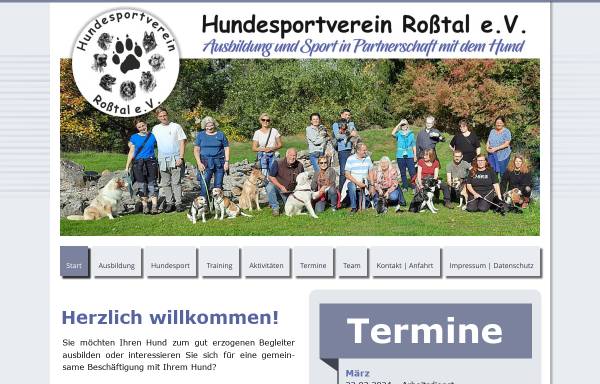 Vorschau von www.hsv-rosstal.de, HSV-Roßtal