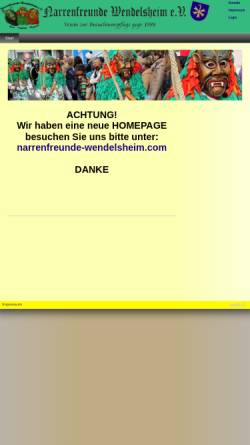 Narrenfreunde Wendelsheim