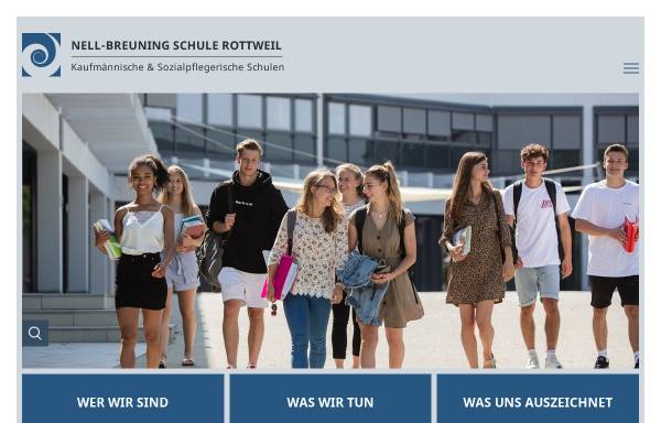 Vorschau von www.nbs-rottweil.de, Kaufmännische Schulen Rottweil