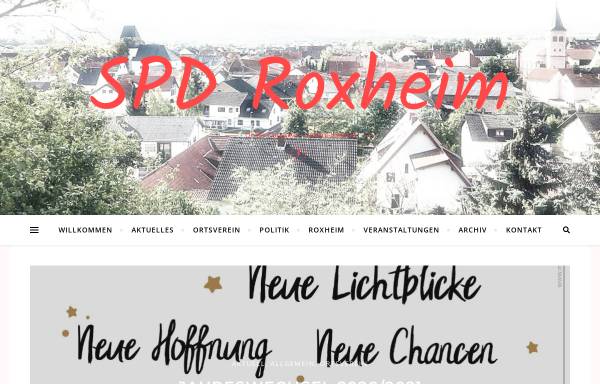 Vorschau von spd-roxheim.de, SPD Ortverein Roxheim