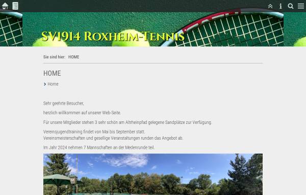 SV 1914 Roxheim-Tennis