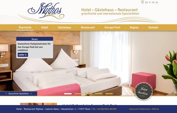 Vorschau von www.hotel-muellers-muehle.de, Hotel am Park und Hotel Müllers Mühle