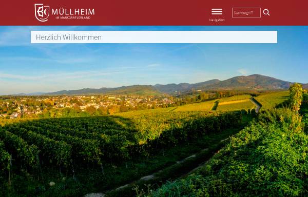 Vorschau von www.muellheim.de, Stadt Müllheim