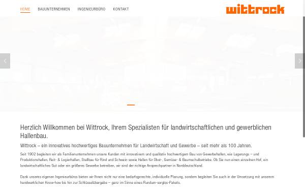 Vorschau von www.wittrock-holzbau.de, Ferdinand Wittrock Holzfachhandel