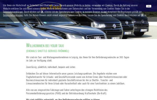 Vorschau von www.limousine-leipzig.de, Shuttle-Service Frömmel