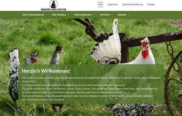 Vorschau von www.rassegefluegelzucht.de, Rasse- und Ziergeflügelpark 