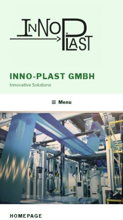 Vorschau der mobilen Webseite inno-plast.org, Inno-plast GmbH