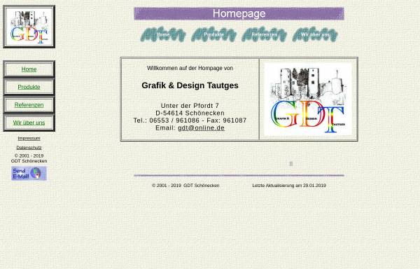 Vorschau von www.gdt-schoenecken.de, Grafik & Design Tautges