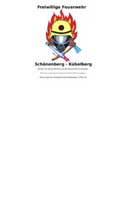 Vorschau der mobilen Webseite www.feuerwehr-schoenenberg-kuebelberg.de, Freiwillige Feuerwehr Schönenberg-Kübelberg
