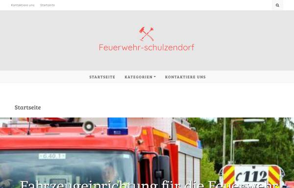 Vorschau von feuerwehr-schulzendorf.de, Freiwillige Feuerwehr Schulzendorf