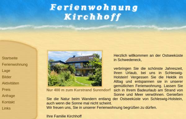 Ferienwohnungen Familie Kirchhoff