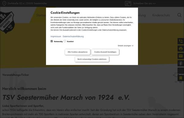 Vorschau von www.tsv-seestermueher-marsch.de, TSV Seestermüher Marsch v. 1924 e.V.